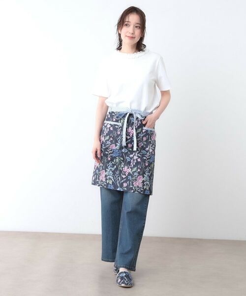 LAURA ASHLEY / ローラ アシュレイ インテリア・生活雑貨・ホビー・ステーショナリー | エルストンガーデン柄 カフェ エプロン | 詳細6