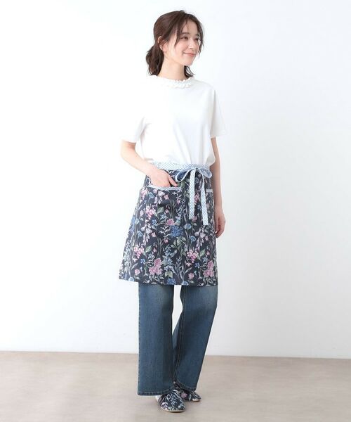 LAURA ASHLEY / ローラ アシュレイ インテリア・生活雑貨・ホビー・ステーショナリー | エルストンガーデン柄 カフェ エプロン | 詳細7