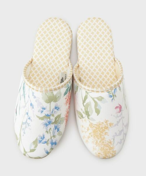 LAURA ASHLEY / ローラ アシュレイ インテリア・インテリア雑貨 | エルストンガーデン柄 スリッパ | 詳細4