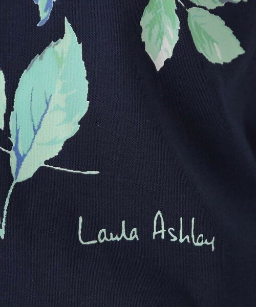 LAURA ASHLEY / ローラ アシュレイ Tシャツ | 【コットン100％／洗える】ハイドランジア柄Tシャツ | 詳細12