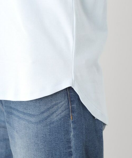 LAURA ASHLEY / ローラ アシュレイ Tシャツ | 【コットン100％／洗える】ハイドランジア柄Tシャツ | 詳細18