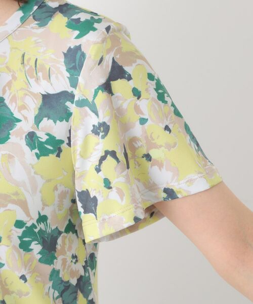 LAURA ASHLEY / ローラ アシュレイ カットソー | 【洗える／ジャージ素材／同柄アイテムあり】オーズビー ハイドランジア柄 プルオーバー | 詳細9