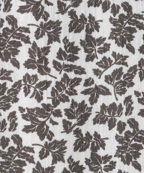 LAURA ASHLEY / ローラ アシュレイ ロング・マキシ丈ワンピース | 【コットン100%/洗える/同柄アイテムあり】ハーゲート リーブス柄 ボウタイワンピース | 詳細8