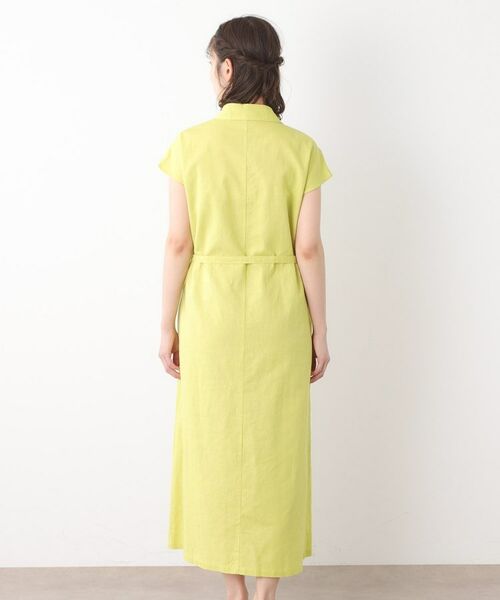 LAURA ASHLEY / ローラ アシュレイ ロング・マキシ丈ワンピース | 【綿麻素材/ペチコート付き】シャツワンピース | 詳細11