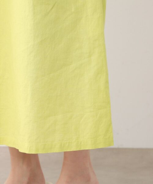 LAURA ASHLEY / ローラ アシュレイ ロング・マキシ丈ワンピース | 【綿麻素材/ペチコート付き】シャツワンピース | 詳細15