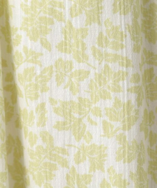 LAURA ASHLEY / ローラ アシュレイ ロング・マキシ丈スカート | 【コットン100％／洗える／同柄アイテムあり】ハーゲート リーブス柄 ティアードスカート | 詳細4