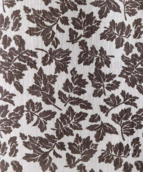 LAURA ASHLEY / ローラ アシュレイ シャツ・ブラウス | 【コットン100％／洗える／同柄アイテムあり】ハーゲート リーブス柄 フリルブラウス | 詳細8