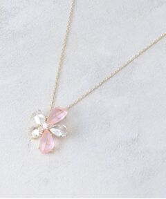 LAURA ASHLEY / ローラ アシュレイ ネックレス・ペンダント・チョーカー | 【トップ取り外し可】アイスフラワー ネックレス