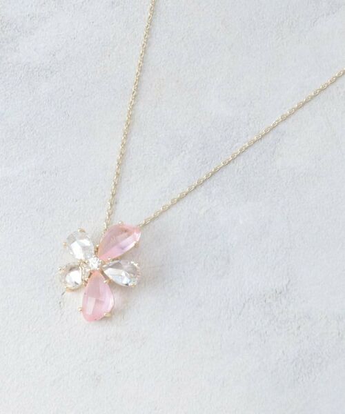 LAURA ASHLEY / ローラ アシュレイ ネックレス・ペンダント・チョーカー | 【トップ取り外し可】アイスフラワー ネックレス | 詳細1