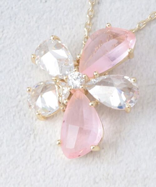 LAURA ASHLEY / ローラ アシュレイ ネックレス・ペンダント・チョーカー | 【トップ取り外し可】アイスフラワー ネックレス | 詳細3