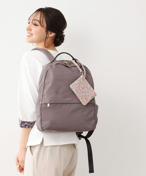 LAURA ASHLEY / ローラ アシュレイ リュック・バックパック | 【4L収納/クッションポケット/ポーチ付き】多機能バックパック | 詳細1