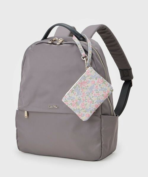 LAURA ASHLEY / ローラ アシュレイ リュック・バックパック | 【4L収納/クッションポケット/ポーチ付き】多機能バックパック | 詳細6