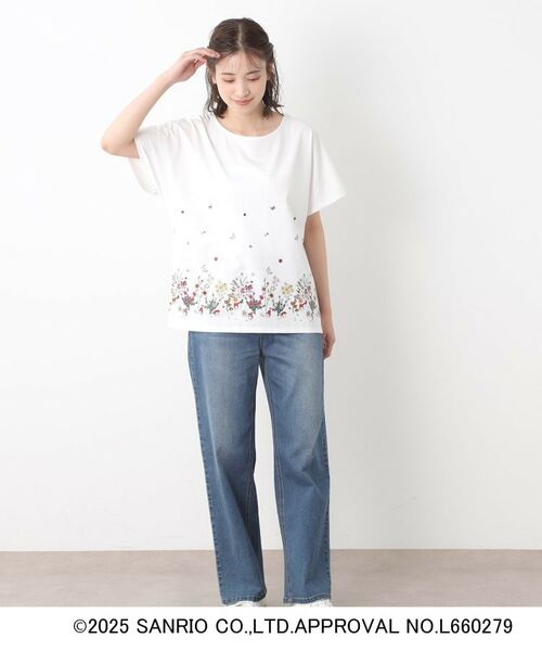 LAURA ASHLEY / ローラ アシュレイ Tシャツ | 【サンリオキャラクターズコラボ】マイメロディ パネルTシャツ | 詳細3