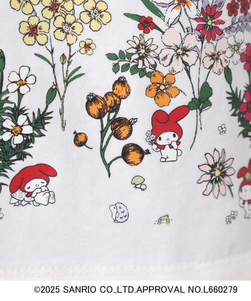 LAURA ASHLEY / ローラ アシュレイ Tシャツ | 【サンリオキャラクターズコラボ】マイメロディ パネルTシャツ | 詳細4