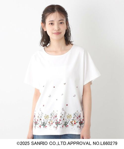 LAURA ASHLEY / ローラ アシュレイ Tシャツ | 【サンリオキャラクターズコラボ】マイメロディ パネルTシャツ | 詳細5