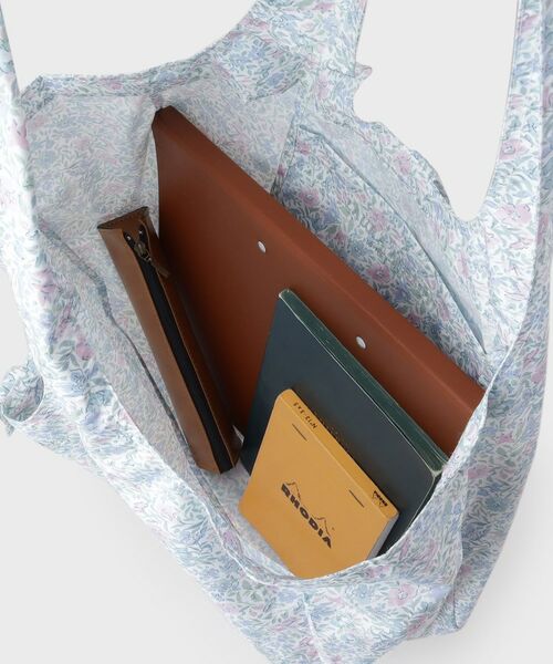 LAURA ASHLEY / ローラ アシュレイ エコバッグ | シェルストン柄 レインパッカブルトートバッグ | 詳細5