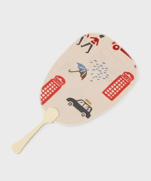 LAURA ASHLEY / ローラ アシュレイ その他小物 | ロンドン柄 手ぬぐいうちわ | 詳細3