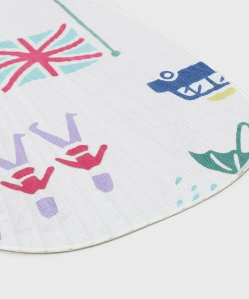 LAURA ASHLEY / ローラ アシュレイ その他小物 | ロンドン柄 手ぬぐいうちわ | 詳細4