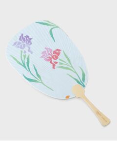 LAURA ASHLEY / ローラ アシュレイ その他小物 | ホーリングアイリス柄 手ぬぐいうちわ