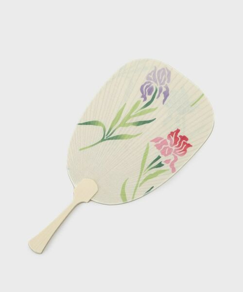 LAURA ASHLEY / ローラ アシュレイ その他小物 | ホーリングアイリス柄 手ぬぐいうちわ | 詳細2