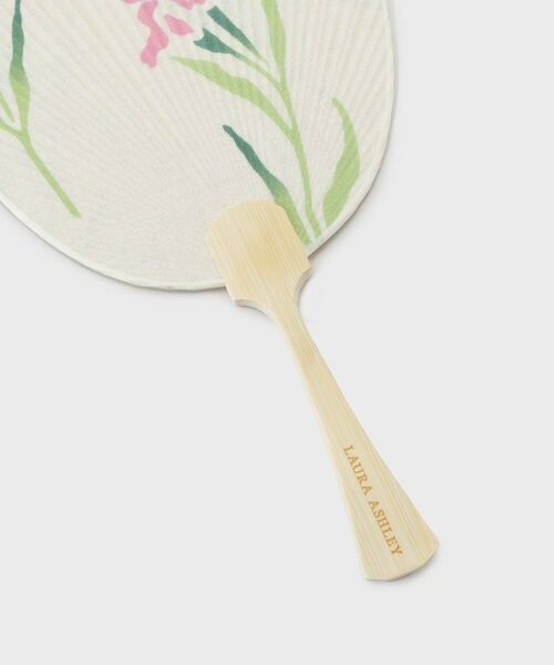 LAURA ASHLEY / ローラ アシュレイ その他小物 | ホーリングアイリス柄 手ぬぐいうちわ | 詳細5