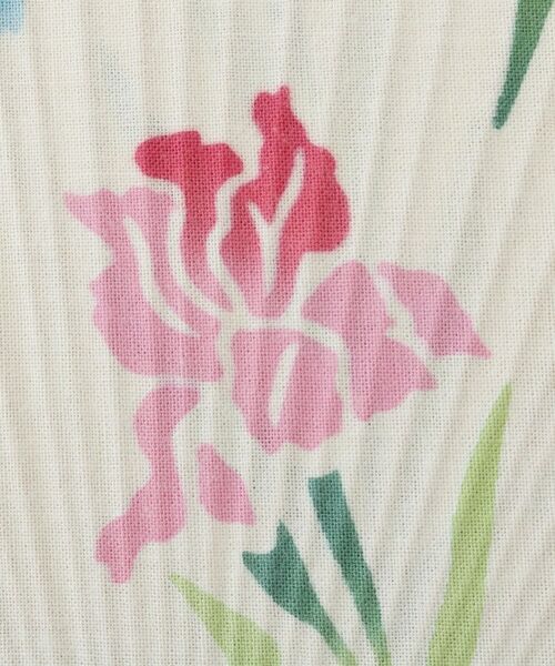 LAURA ASHLEY / ローラ アシュレイ その他小物 | ホーリングアイリス柄 手ぬぐいうちわ | 詳細7