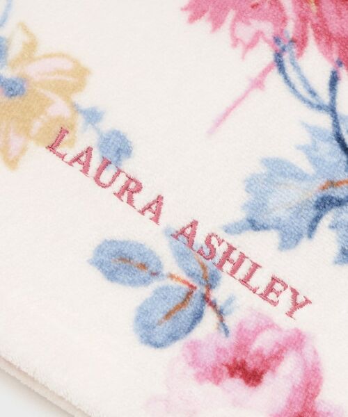 LAURA ASHLEY / ローラ アシュレイ バスグッズ | ローザリンド柄 シャーリングプリント バスタオル | 詳細4