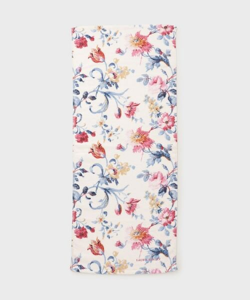 LAURA ASHLEY / ローラ アシュレイ バスグッズ | ローザリンド柄 シャーリングプリント フェイスタオル | 詳細2