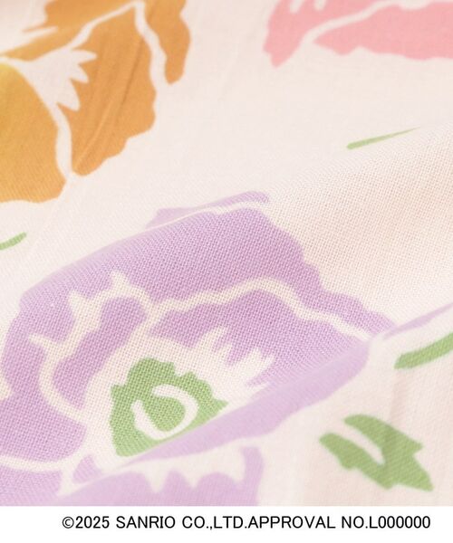 LAURA ASHLEY / ローラ アシュレイ ハンカチ | 【サンリオキャラクターズ×LAURA ASHLEY】 日本製 クロミ×フレッシュフォード 注染手ぬぐい | 詳細5