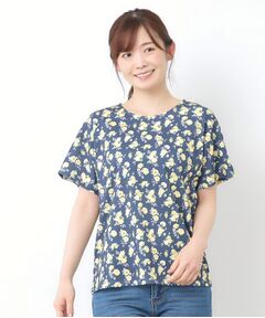 XSサイズ　ローラアシュレイLAURA ASHLEY　紺　長袖Tシャツカットソー XSサイズ ローラアシュレイLAURA ASHLEY 紺 長袖Tシャツカットソー