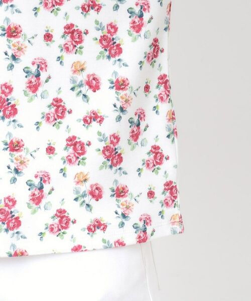 LAURA ASHLEY / ローラ アシュレイ カットソー | 【接触冷感/コットン100％】アルバティーン柄 Tシャツ | 詳細14