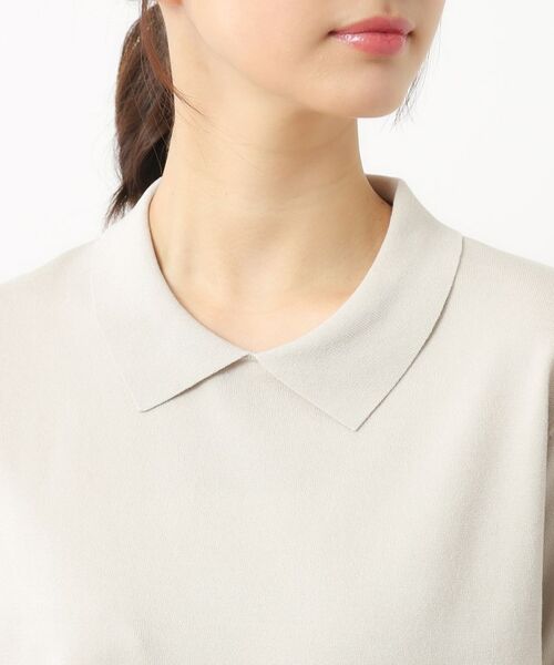 LAURA ASHLEY / ローラ アシュレイ ニット・セーター | 【UVカット/洗える】衿付きサマーニット | 詳細24