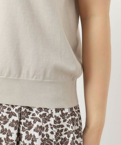 LAURA ASHLEY / ローラ アシュレイ ニット・セーター | 【UVカット/洗える】衿付きサマーニット | 詳細26