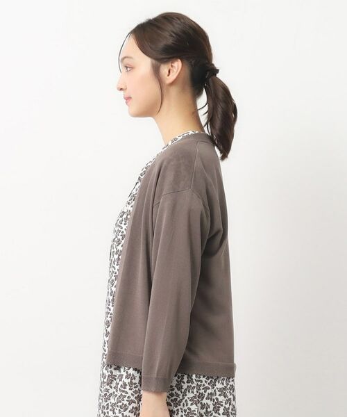 LAURA ASHLEY / ローラ アシュレイ カーディガン・ボレロ | 【接触冷感/UVカット／洗える】トッパーカーディガン | 詳細10