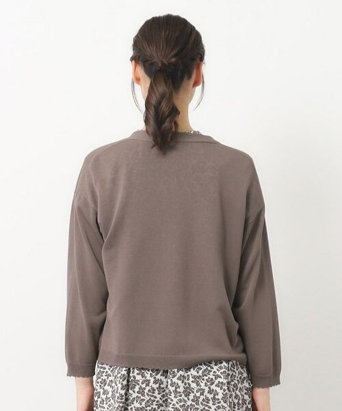 LAURA ASHLEY / ローラ アシュレイ カーディガン・ボレロ | 【接触冷感/UVカット／洗える】トッパーカーディガン | 詳細11