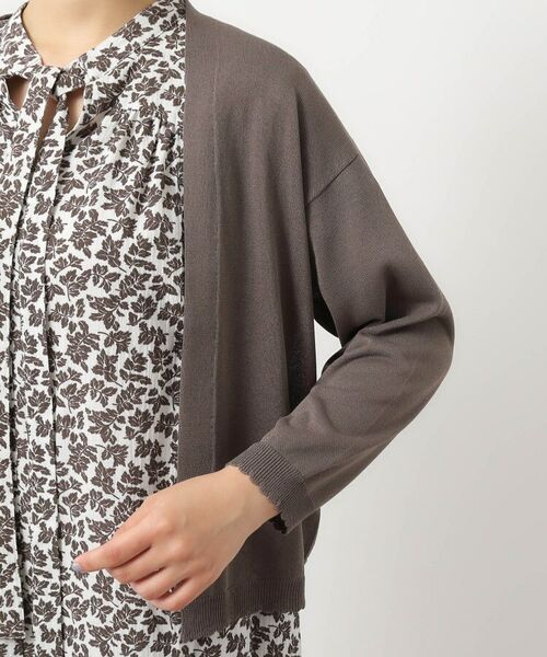 LAURA ASHLEY / ローラ アシュレイ カーディガン・ボレロ | 【接触冷感/UVカット／洗える】トッパーカーディガン | 詳細13