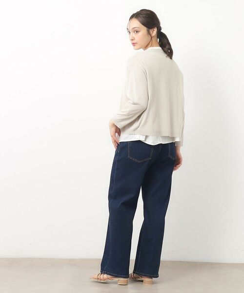 LAURA ASHLEY / ローラ アシュレイ カーディガン・ボレロ | 【接触冷感/UVカット／洗える】トッパーカーディガン | 詳細3