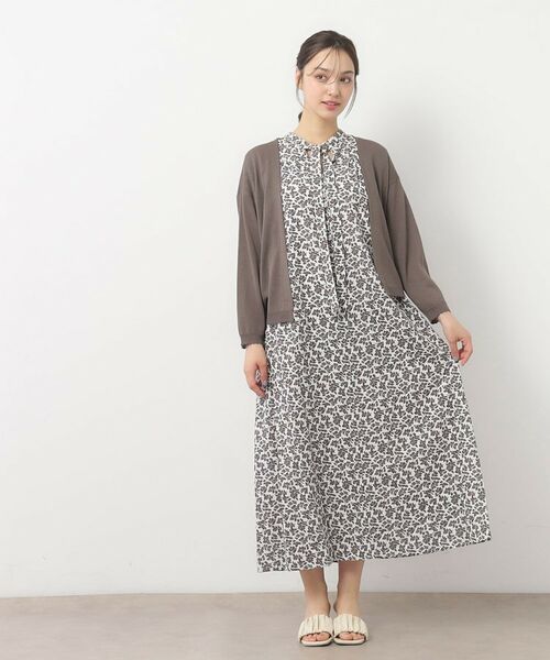 LAURA ASHLEY / ローラ アシュレイ カーディガン・ボレロ | 【接触冷感/UVカット／洗える】トッパーカーディガン | 詳細6