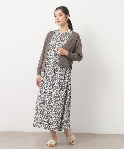 LAURA ASHLEY / ローラ アシュレイ カーディガン・ボレロ | 【接触冷感/UVカット／洗える】トッパーカーディガン | 詳細7