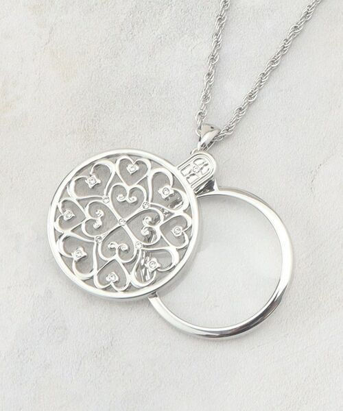 LAURA ASHLEY / ローラ アシュレイ ネックレス・ペンダント・チョーカー | 【スライド式／ルーペ】ラウンドネックレス | 詳細3