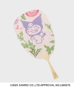 LAURA ASHLEY / ローラ アシュレイ その他小物 | 【サンリオキャラクターズ コラボ】クロミxフレッシュフォード柄 手ぬぐいうちわ