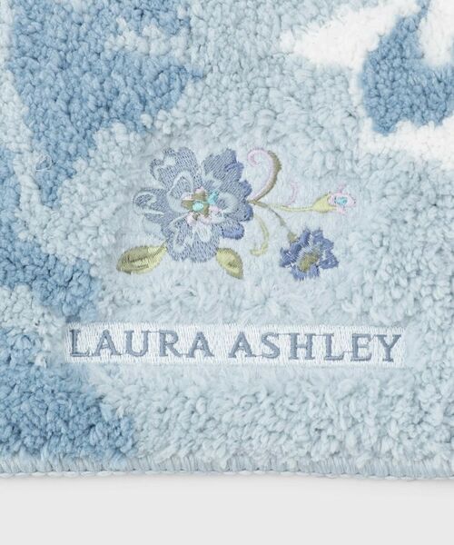 【新品未使用】LAURA ASHLEY バスマット&トイレマット セール】 ローザリンド トイレマット （バスグッズ）｜LAURA