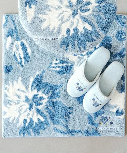 専用になりました。　新品未使用　ローラアシュレイ　レア　トイレタリー　バスマット ローザリンド トイレマット （バスグッズ）｜LAURA ASHLEY / ローラ