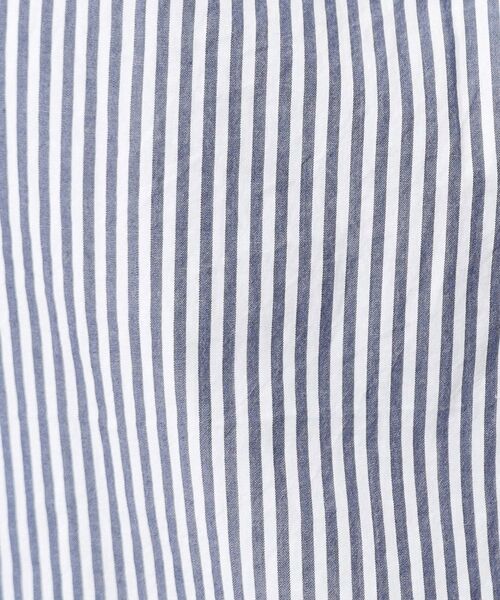 LAURA ASHLEY / ローラ アシュレイ シャツ・ブラウス | 【日本製/ワンマイルウエア】スタンドカラー半袖ブラウス | 詳細12