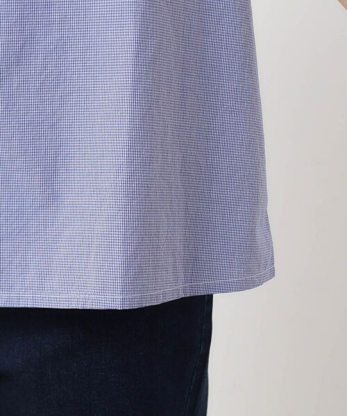 LAURA ASHLEY / ローラ アシュレイ シャツ・ブラウス | 【日本製/ワンマイルウエア】スタンドカラー半袖ブラウス | 詳細19