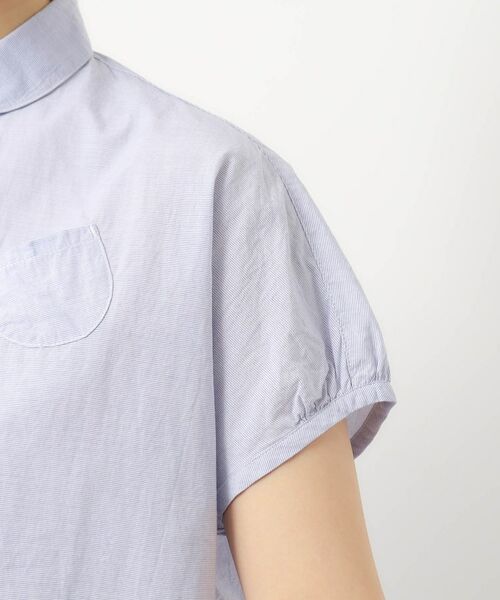 LAURA ASHLEY / ローラ アシュレイ シャツ・ブラウス | 【日本製/ワンマイルウエア】フレンチ袖ブラウス | 詳細13