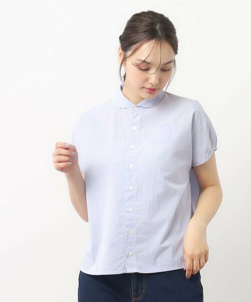 LAURA ASHLEY / ローラ アシュレイ シャツ・ブラウス | 【日本製/ワンマイルウエア】フレンチ袖ブラウス | 詳細5