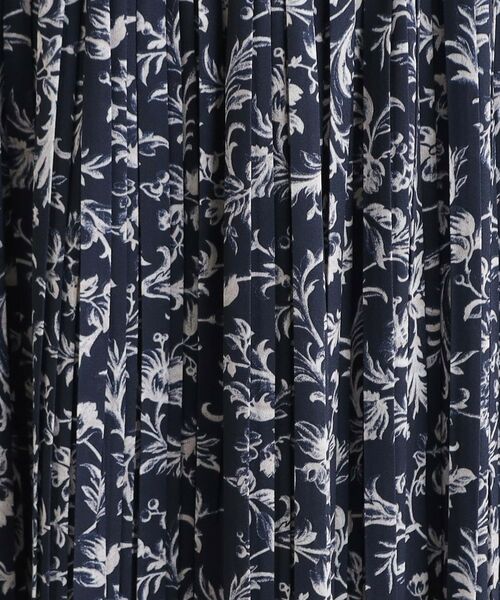 LAURA ASHLEY / ローラ アシュレイ ロング・マキシ丈スカート | 【ウエストゴム／同柄アイテムあり】アイロンワーク スクロール柄 スカート | 詳細8