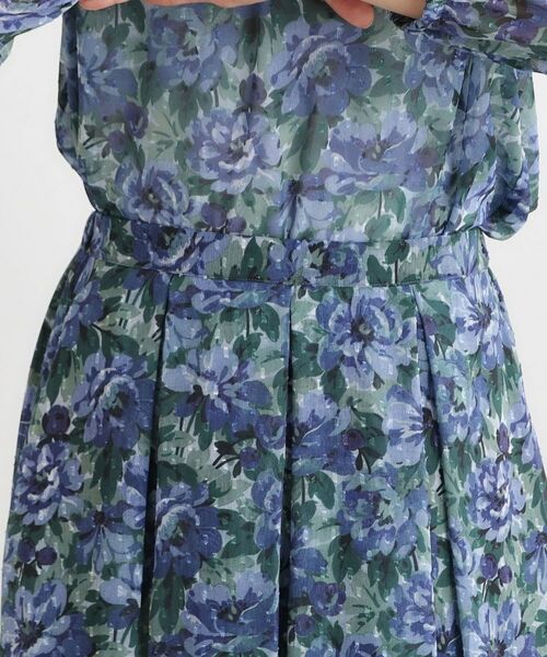 LAURA ASHLEY / ローラ アシュレイ ロング・マキシ丈スカート | 【洗える／同柄アイテムあり】ケラウェイ柄 ドビースカート | 詳細12