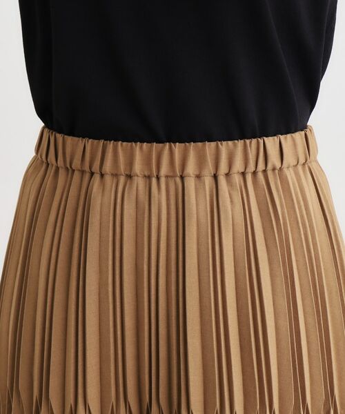 LAURA ASHLEY / ローラ アシュレイ ロング・マキシ丈スカート | 【洗える／ストレッチツイル／ウエストゴム】プリーツスカート | 詳細11